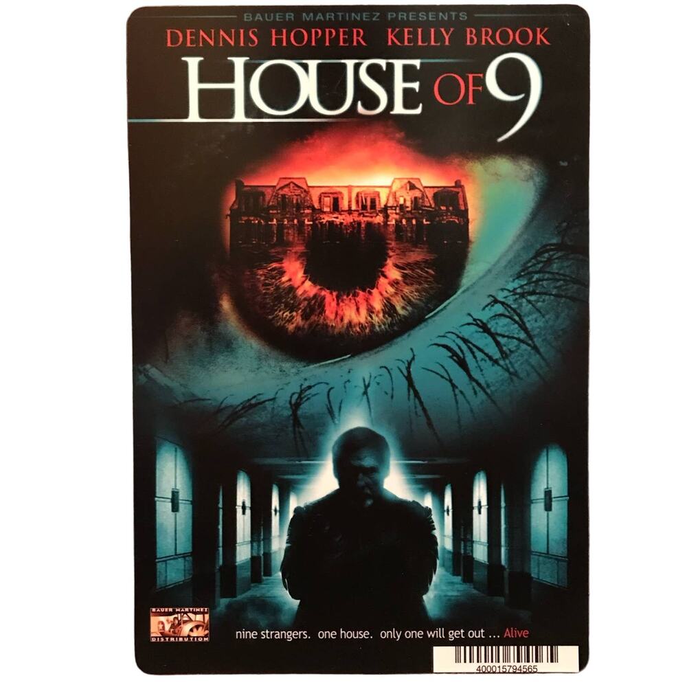 Mini Movie Poster - House of 9 - Art Home Office Dorm Wall Decor Fits A5 Frame